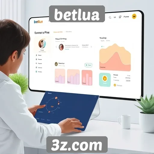 Experiência do usuário e interface do betlua
